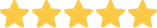 5 out of 5 stars on Google